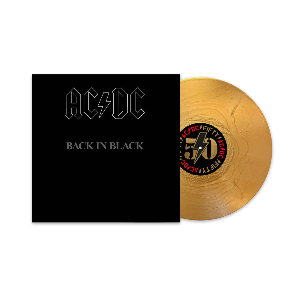 AC/DC - Back In Black (50th Anniversary) (Gold Vinyl) PRE ORDER £32