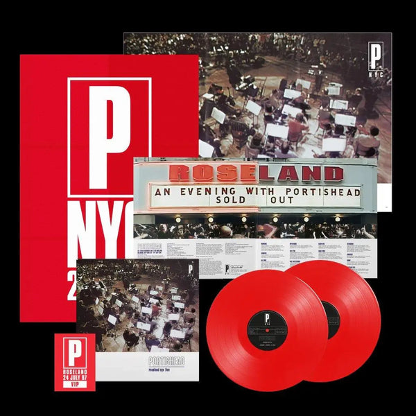 Portishead Roseland NYC Live (25th Anniversary Edition) 2024 RED VINYL PLUS EXTRAS
