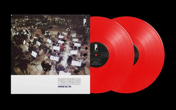 Due MID MAY repress Portishead Roseland NYC Live (25th Anniversary Edition) 2024 RED VINYL PLUS EXTRAS