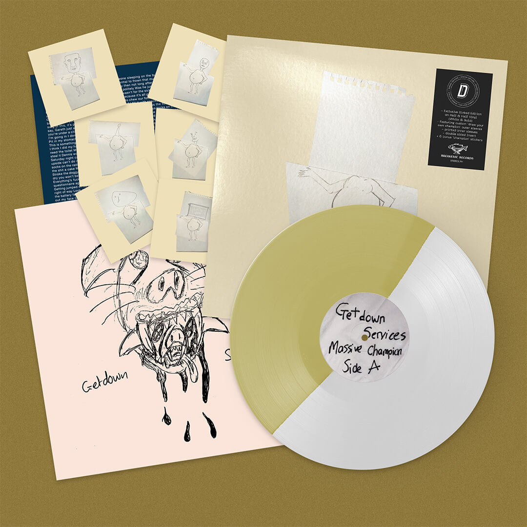 GETDOWN SERVICES DINKED EDITION ALBUM 'MASSIVE CHAMPION' VINYL