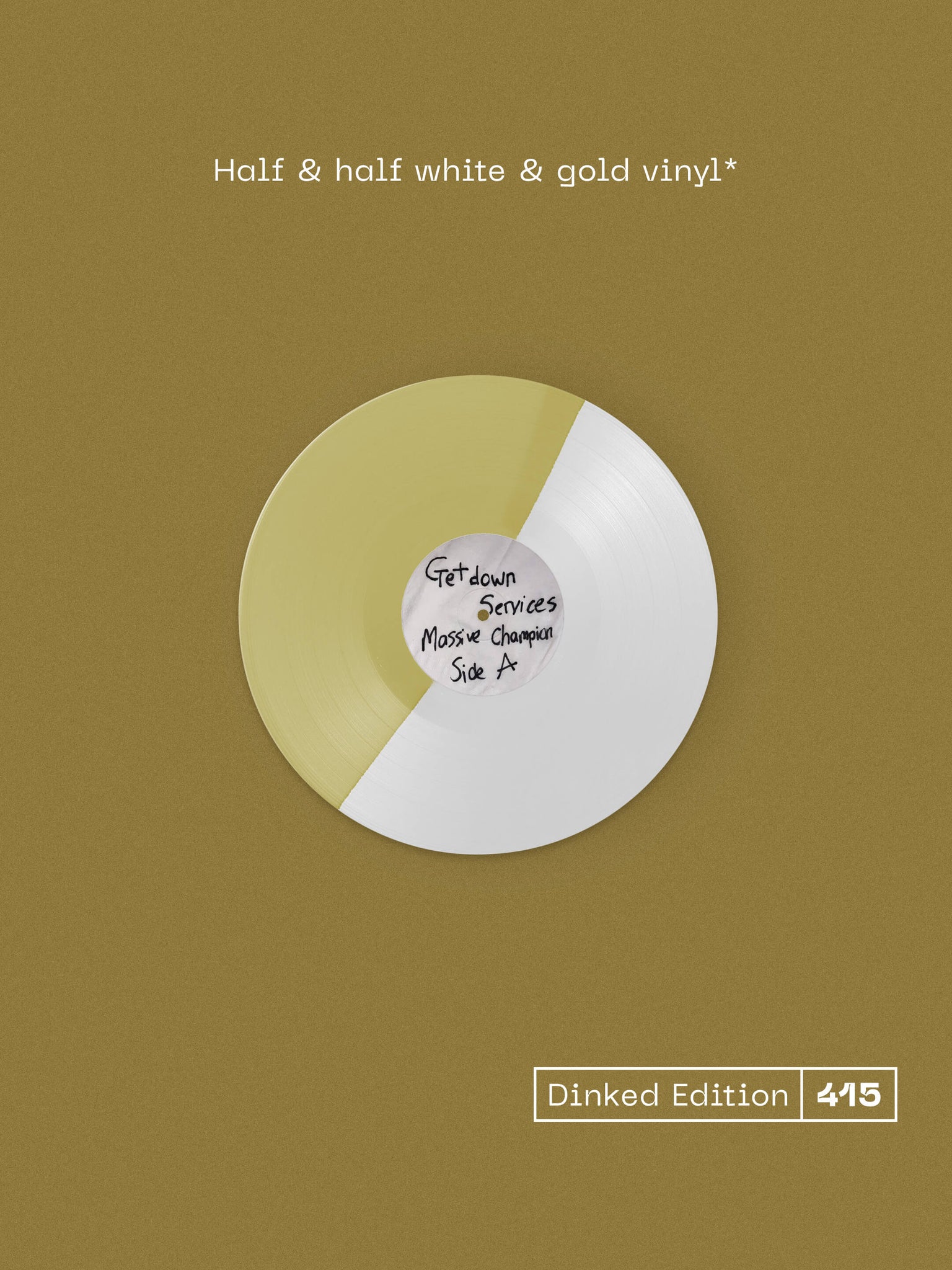GETDOWN SERVICES DINKED EDITION ALBUM 'MASSIVE CHAMPION' VINYL