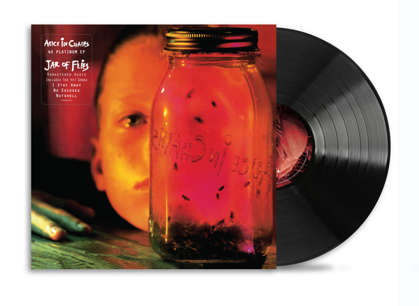 Alice in Chains Jar of Flies 2024 issue on Black vinyl