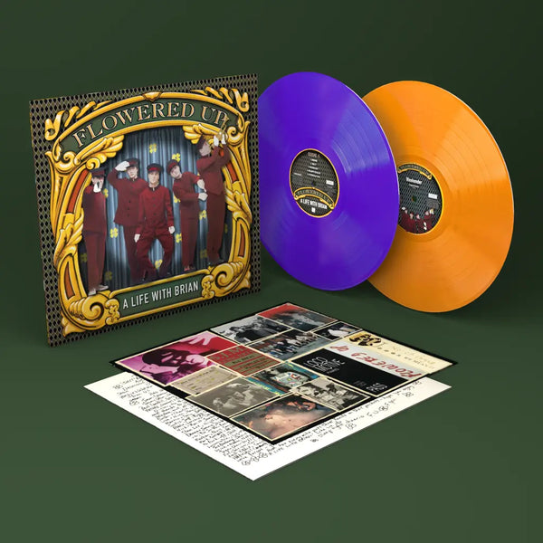 FLOWERED UP A LIFE OF BRIAN REISSUE OF THIER 1991 INDIE ALBUM ON ORANGE PURPLE VINYL