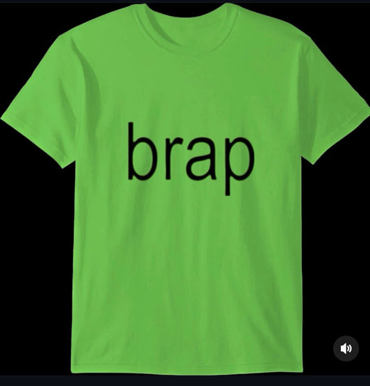 brap T shirt from Longwell Records streetwear 2025 PRE ORDER