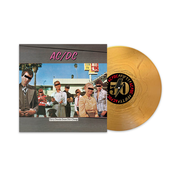 AC/DC - Dirty Deeds Done Dirt Cheap (50th Anniversary) (Gold Vinyl) £32