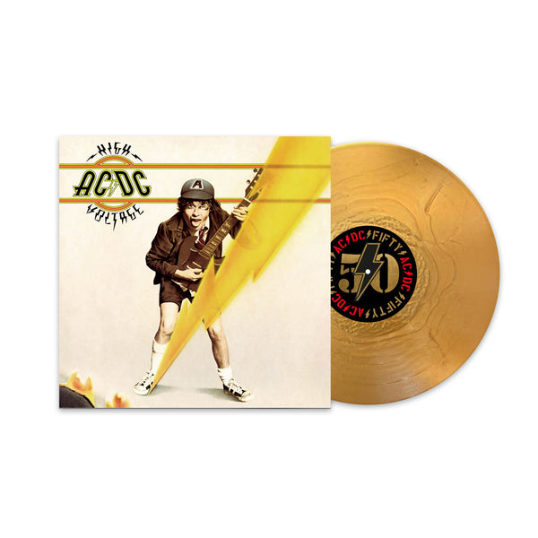 AC/DC - High Voltage (50th Anniversary) (Gold Vinyl) £32