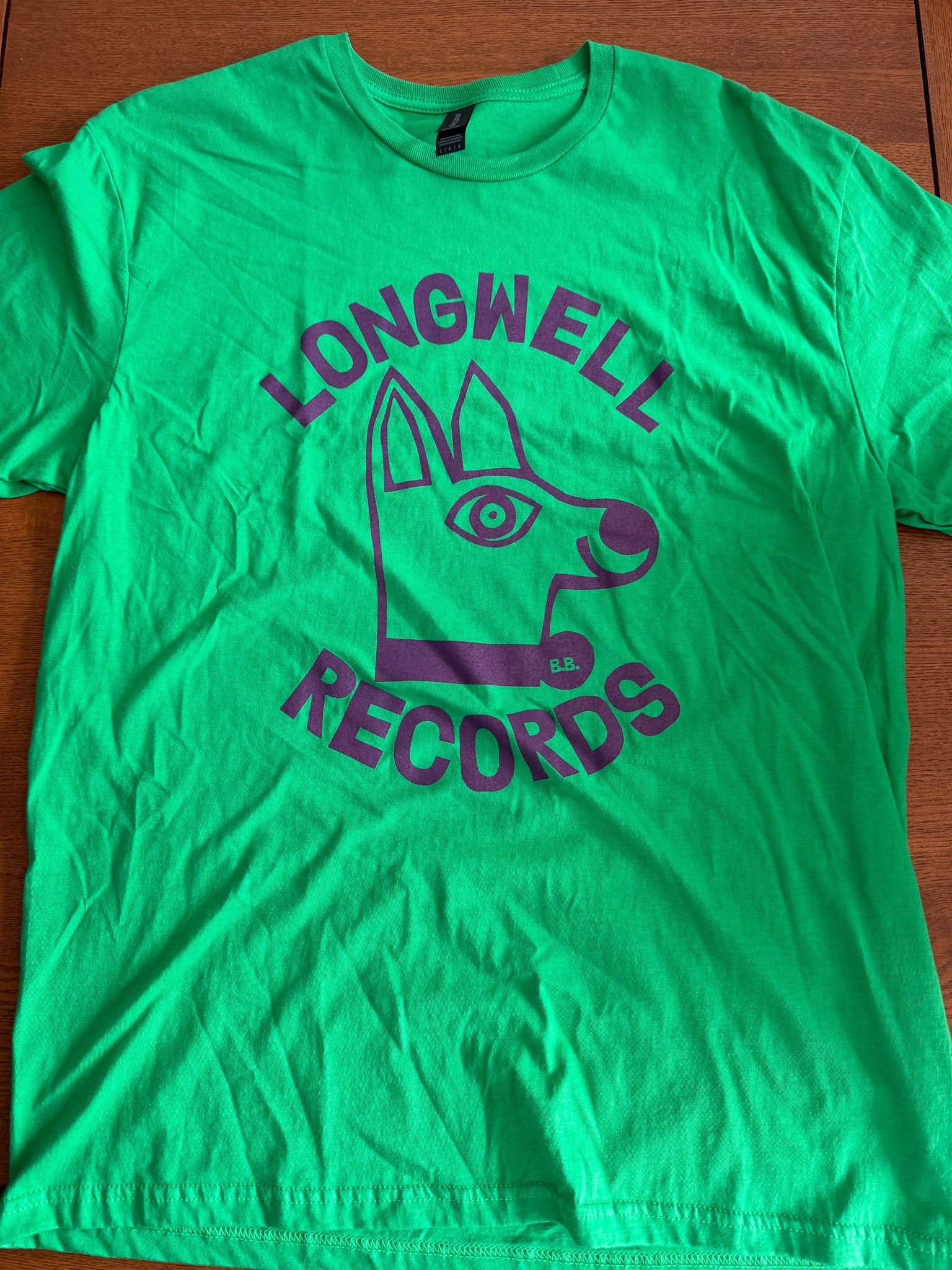 LONGWELL RECORDS OG TEE SHIRT BRAND NEW SALE ITEM £10