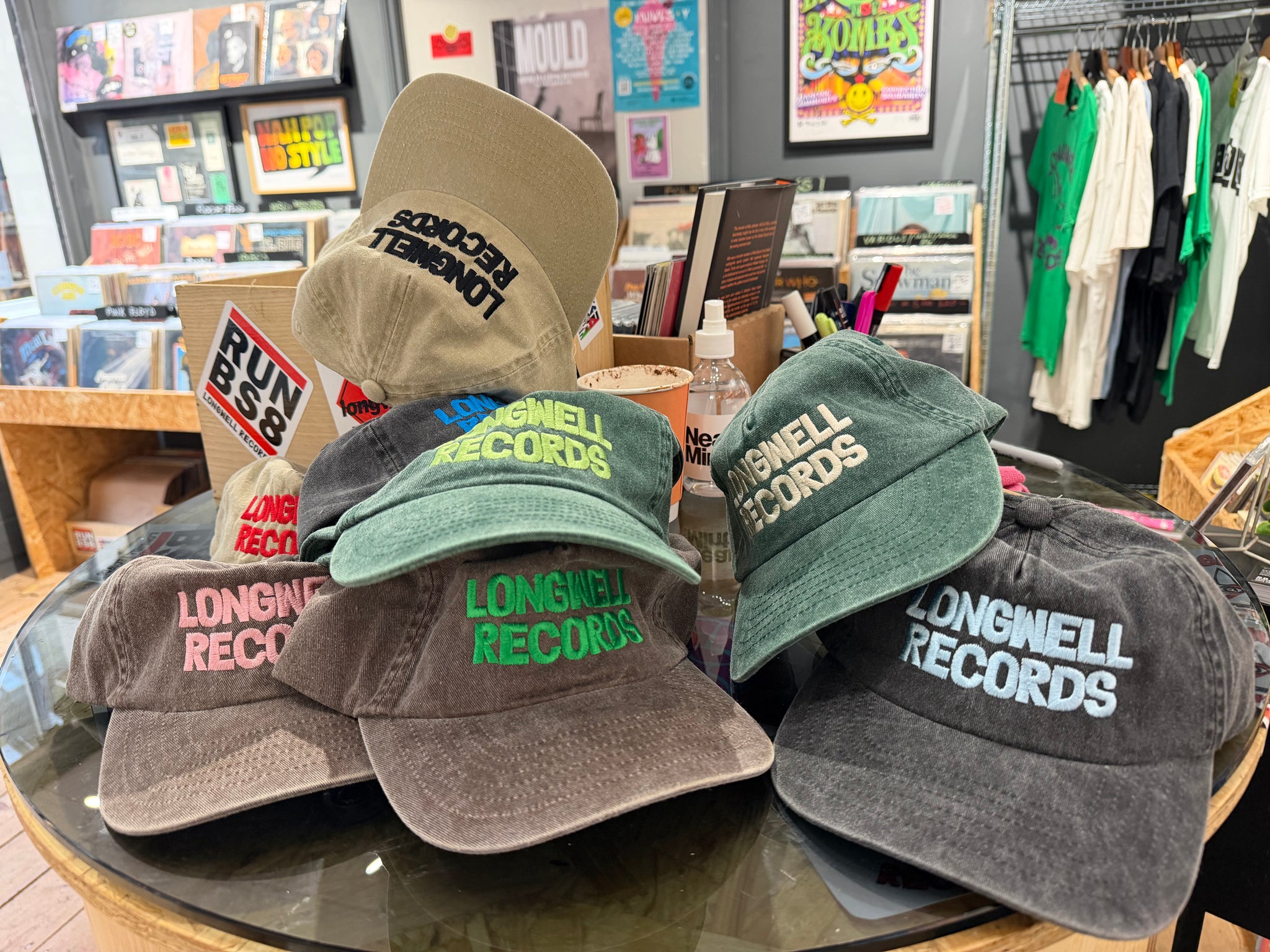 Longwell Records Mom Dad cap Autumn Winter 2026 collection