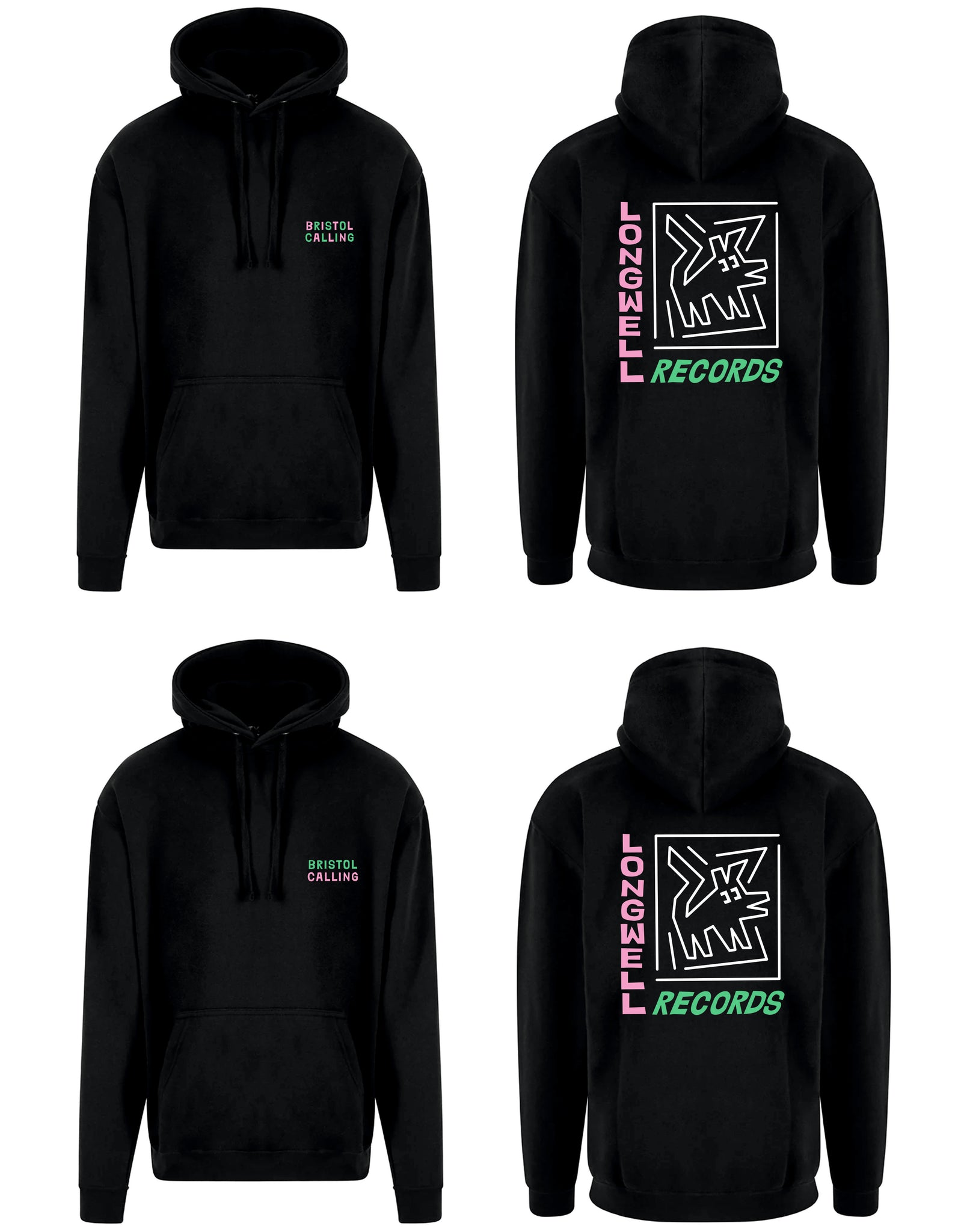 Longwell Records "Bristol Calling" Hoodie 2026