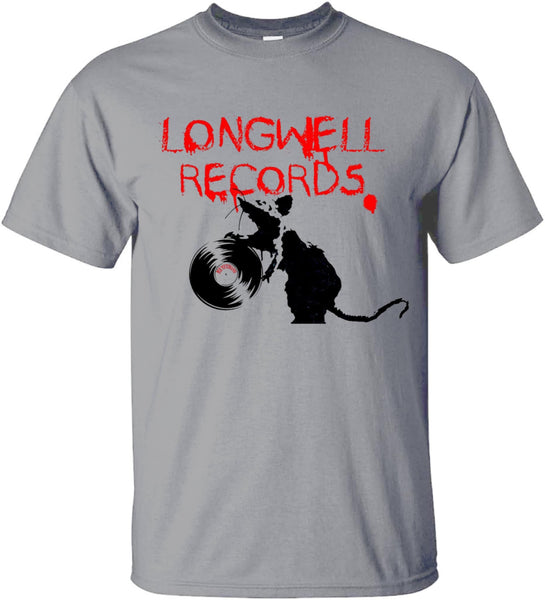 LONGWELL RECORDS PONS AELIUS RAT T SHIRT LTD EDITION £25 £5 GOES TO FOODBANK