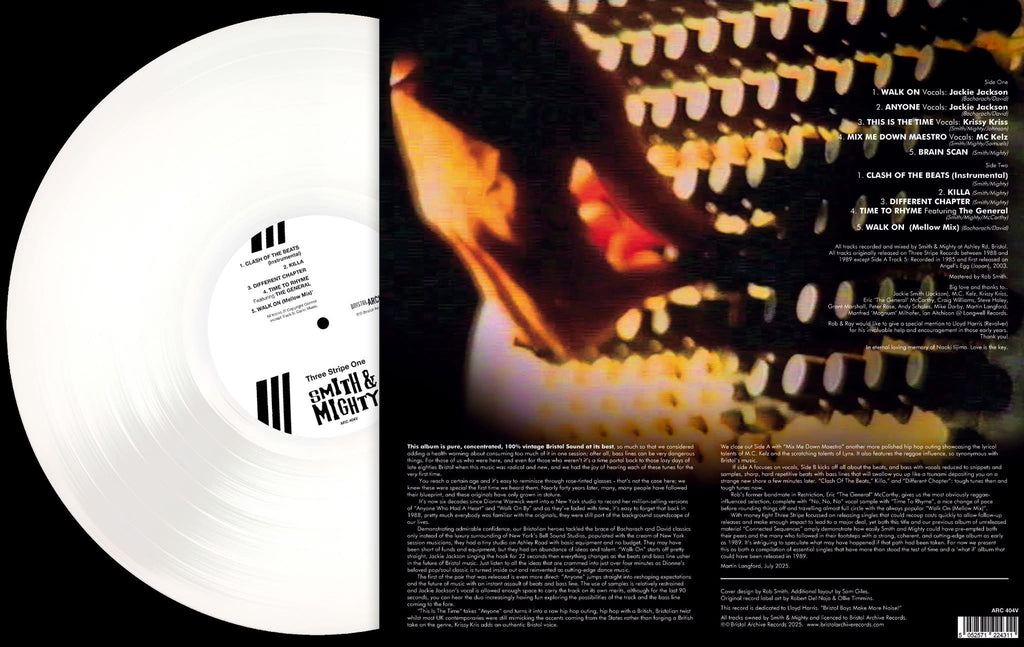 Smith & Mighty -Three stripe one Album white Vinyl
