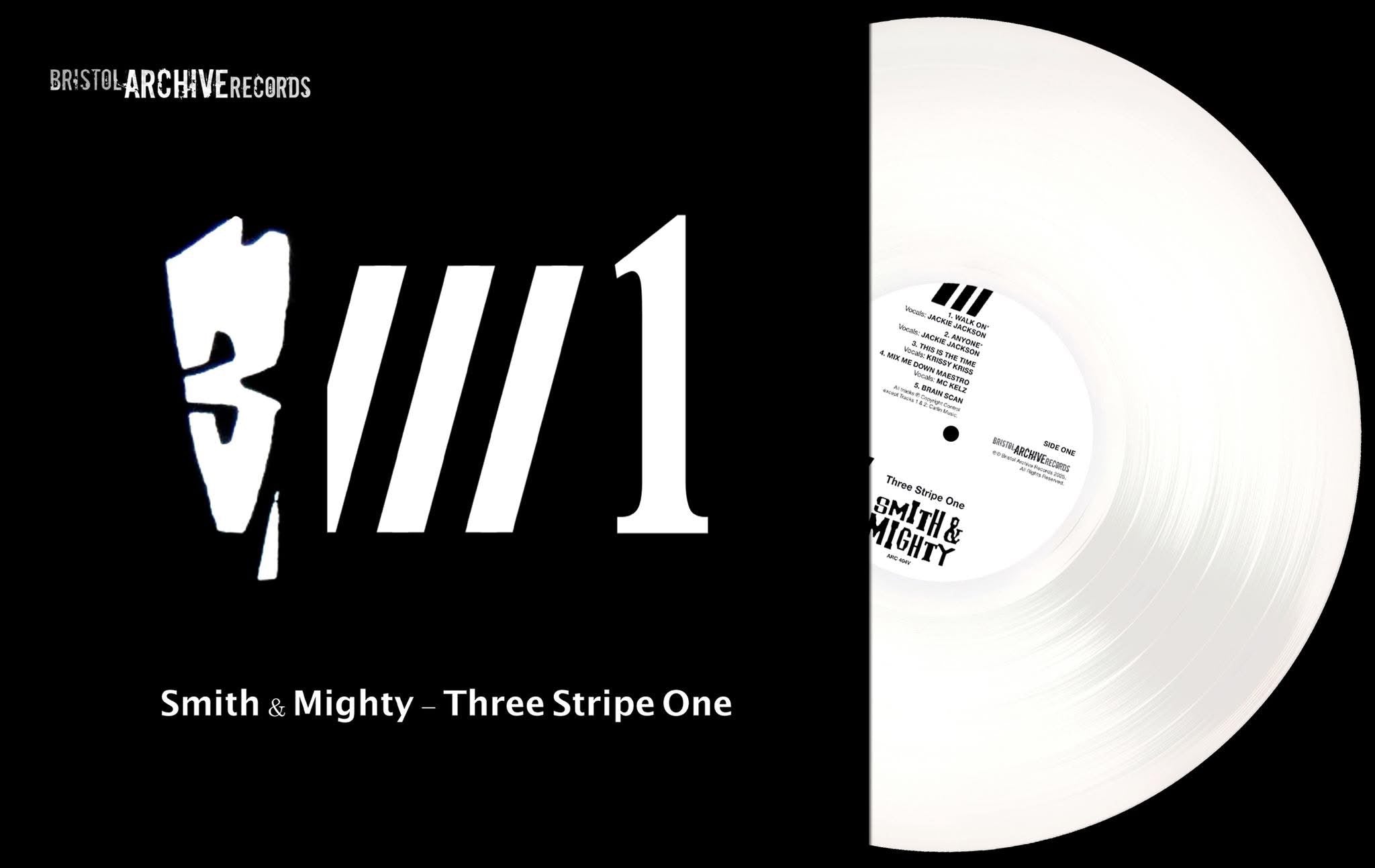 Smith & Mighty -Three stripe one Album white Vinyl