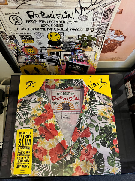 SIGNED FATBOY SLIM ALBUM THE BEST OF FATBOY SLIM PROFITS TO KEYNSHAM FOOD BANK