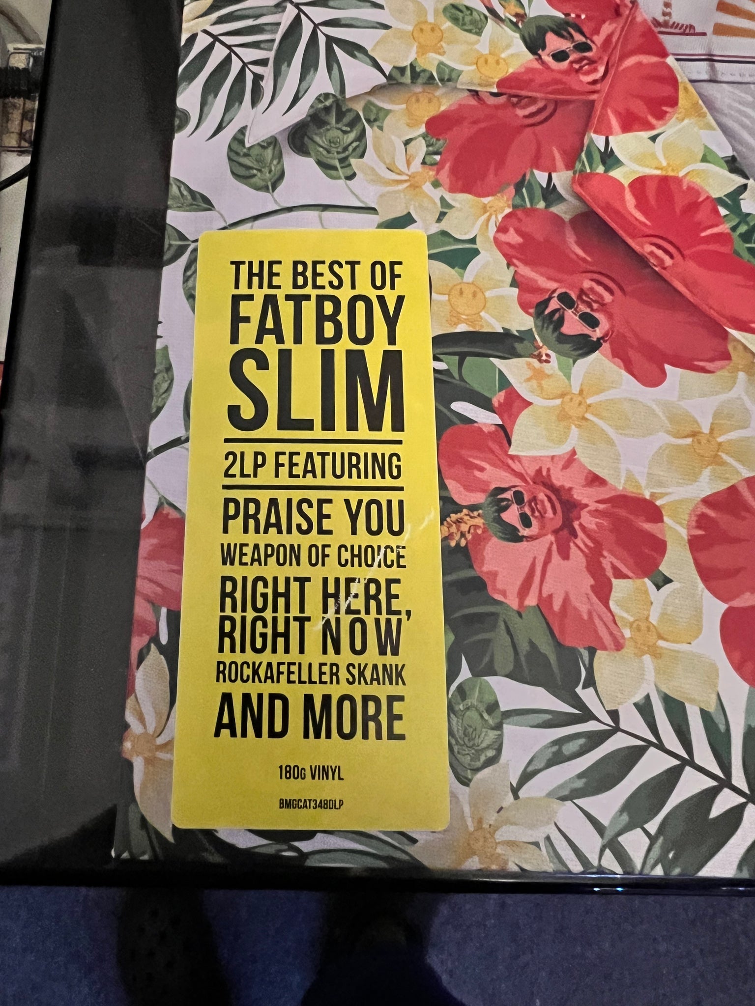 SIGNED FATBOY SLIM ALBUM THE BEST OF FATBOY SLIM PROFITS TO KEYNSHAM FOOD BANK