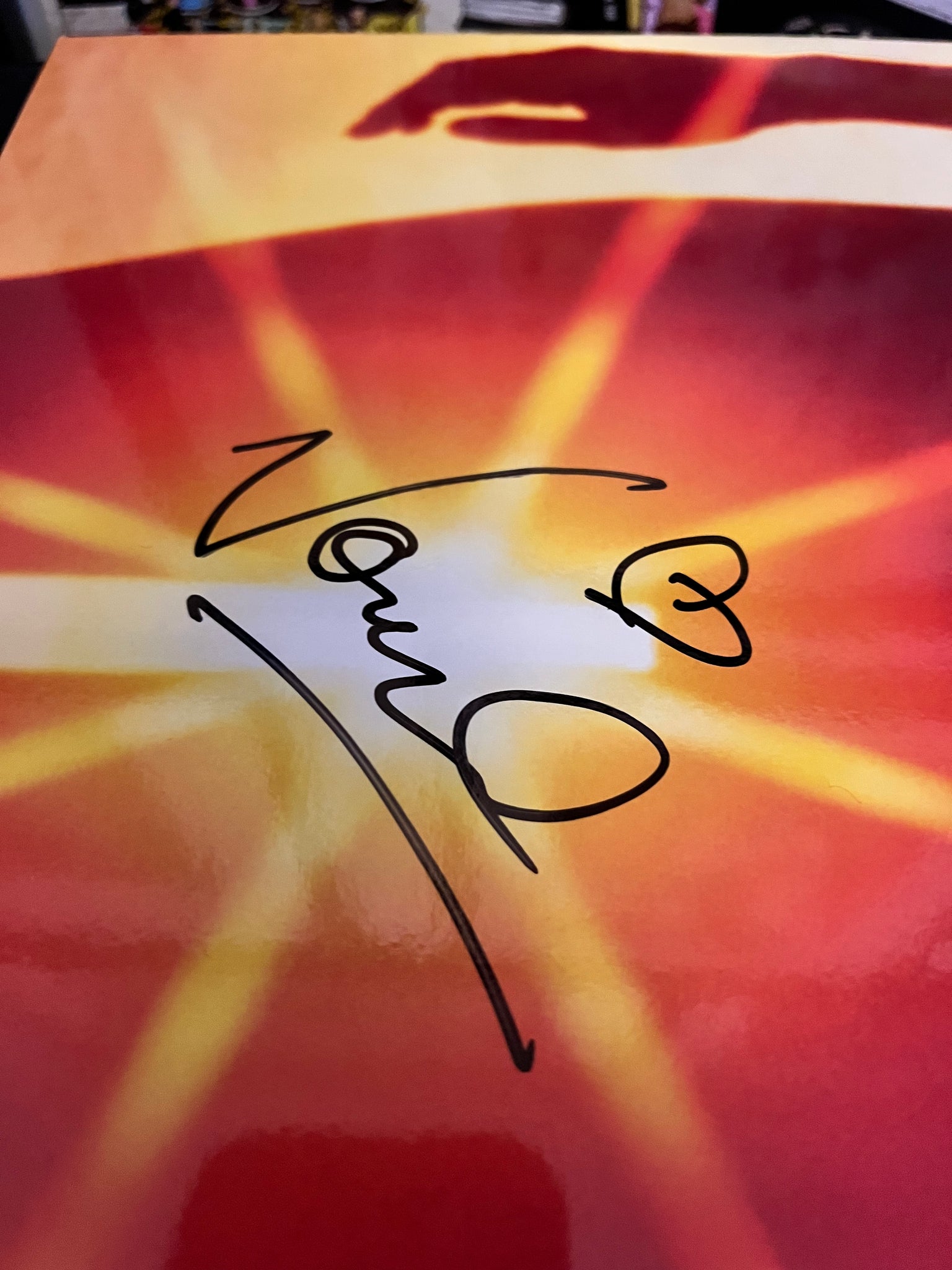 SIGNED FATBOY SLIM HALFWAY BETWEEN THE GUTTER & THE STARS ALBUM PROFITS TO KEYNSHAM FOOD BANK