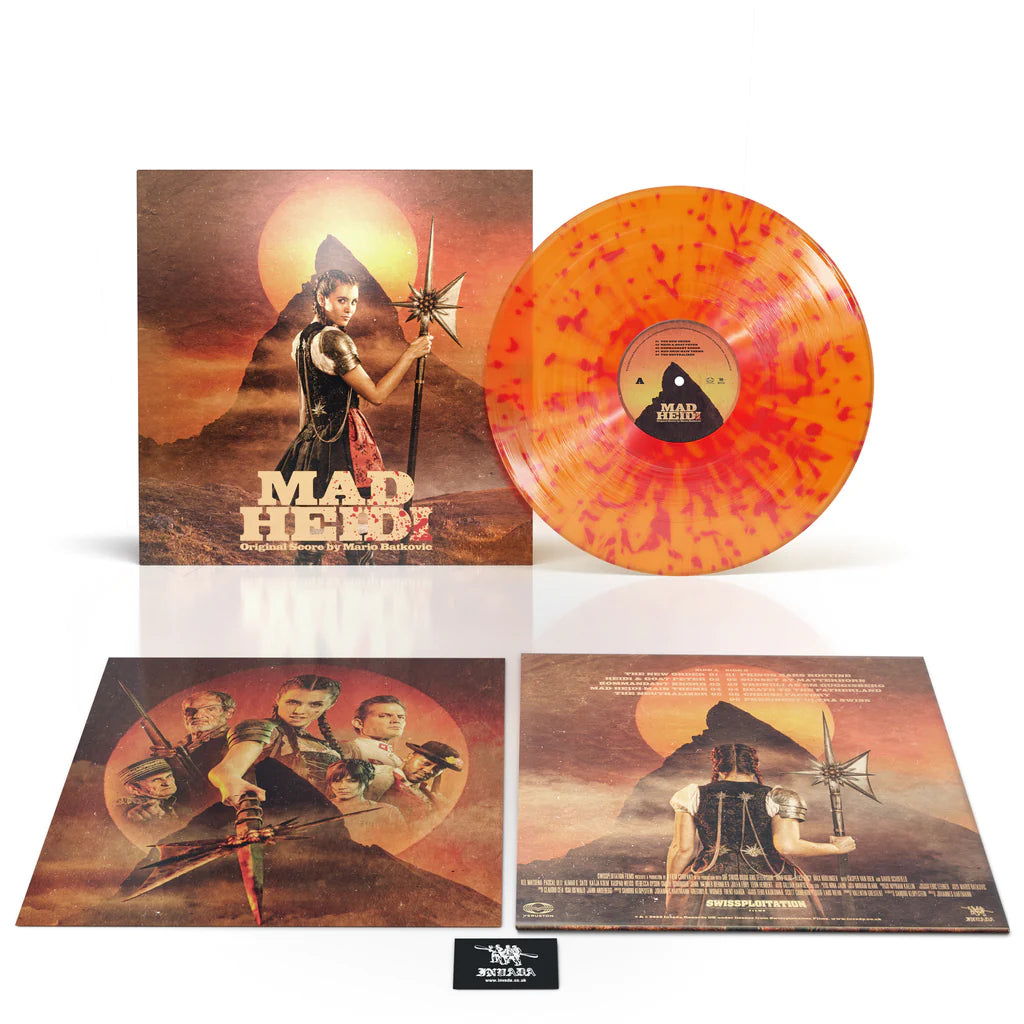 MARIO BATKOVIC - MAD HEIDI (ORIGINAL SCORE) [LTD EDITION TRANSLUCENT ORANGE & RED SPLATTER VINYL