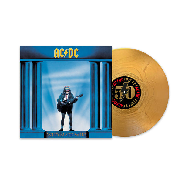 AC/DC - Who Made Who (50th Anniversary) (Gold Vinyl) £32
