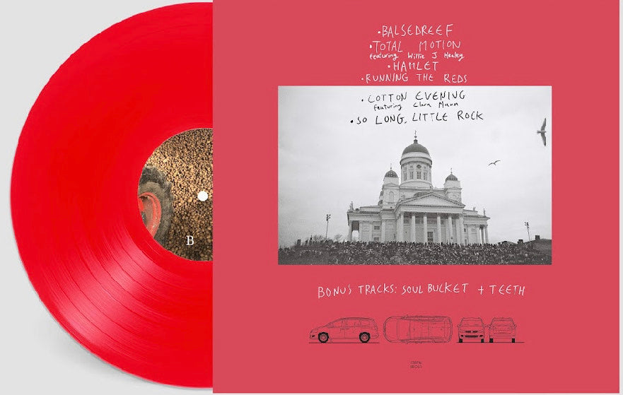 LANGKAMER 8 TRK EP "RED THREAD ROUTE"  on RED  12" VINYL on Breakfast records