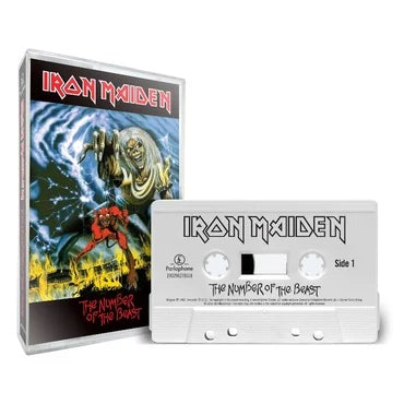 The Number of the Beast  Iron Maiden 40th Anniversary Version. cassette tape